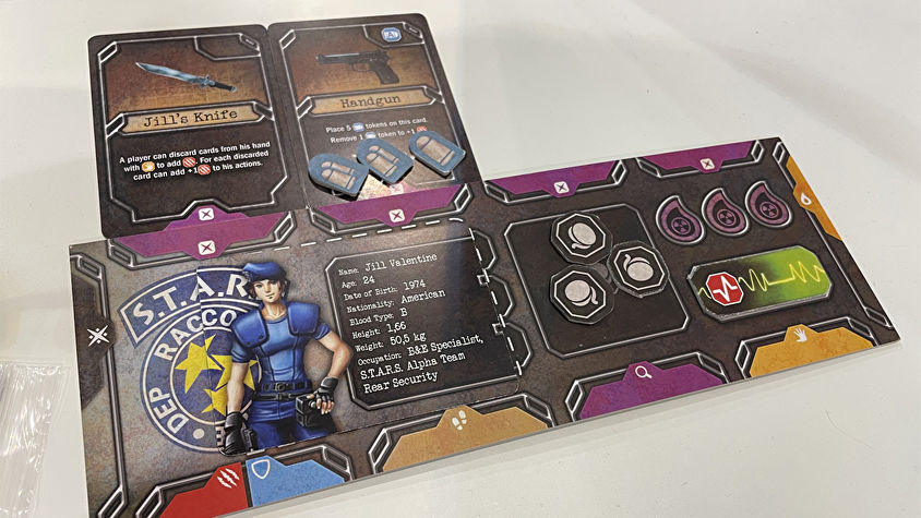 resident-evil-card-game-character-board